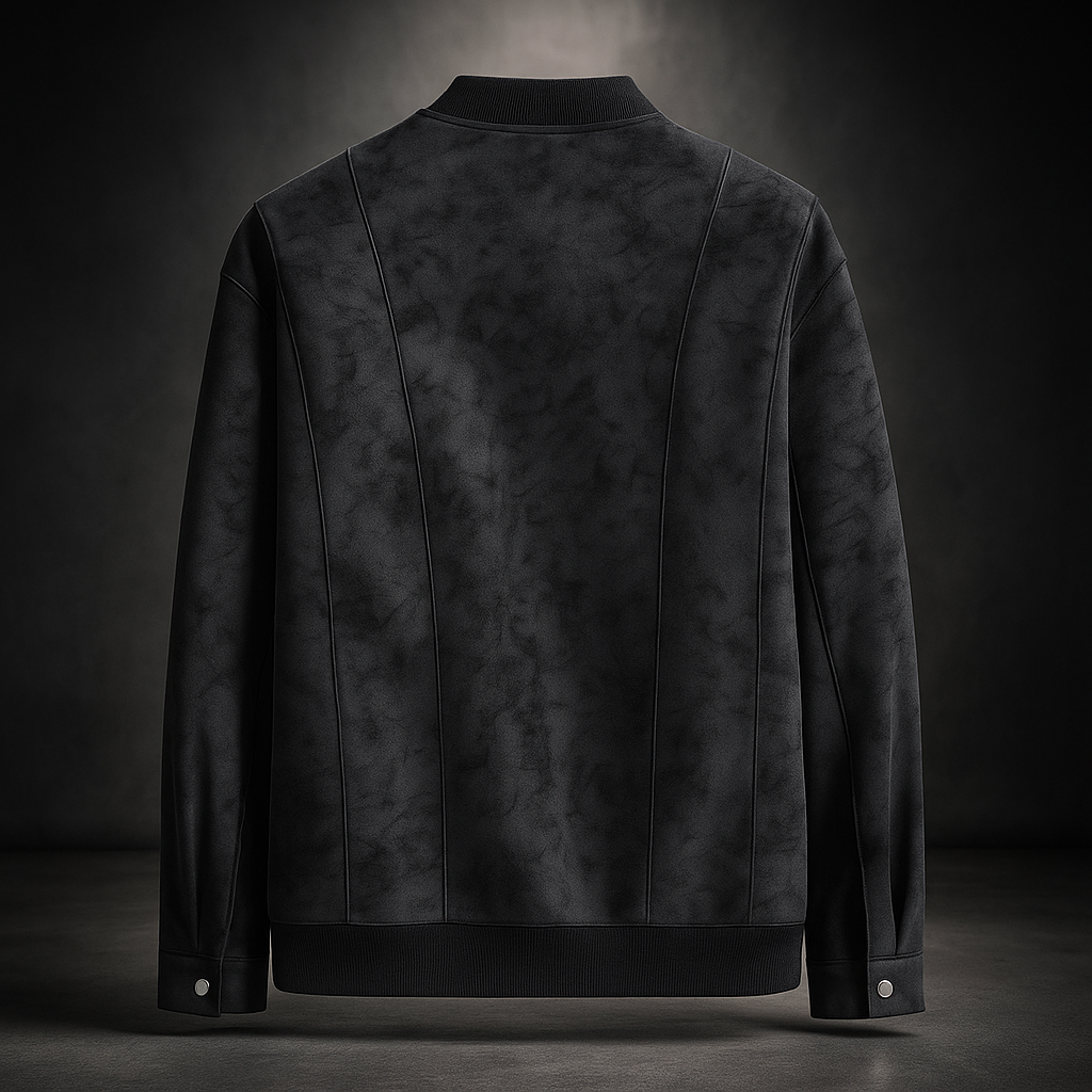 Nairobi | Men’s Vegan Suede Bomber Jacket