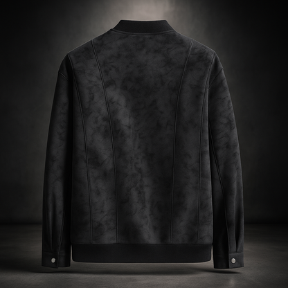 Nairobi | Men’s Vegan Suede Bomber Jacket