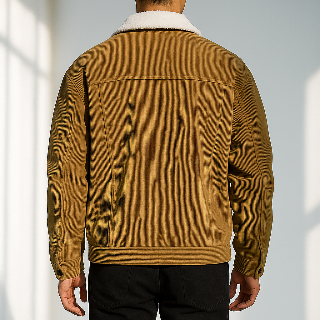 Gadiel | Men’s Corduroy Fleece-Lined Jacket