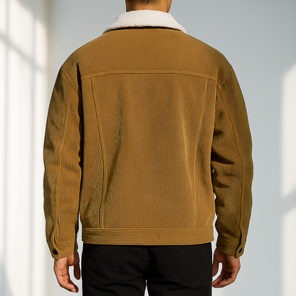 Gadiel | Men’s Corduroy Fleece-Lined Jacket
