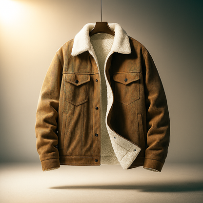 Gadiel | Men’s Corduroy Fleece-Lined Jacket
