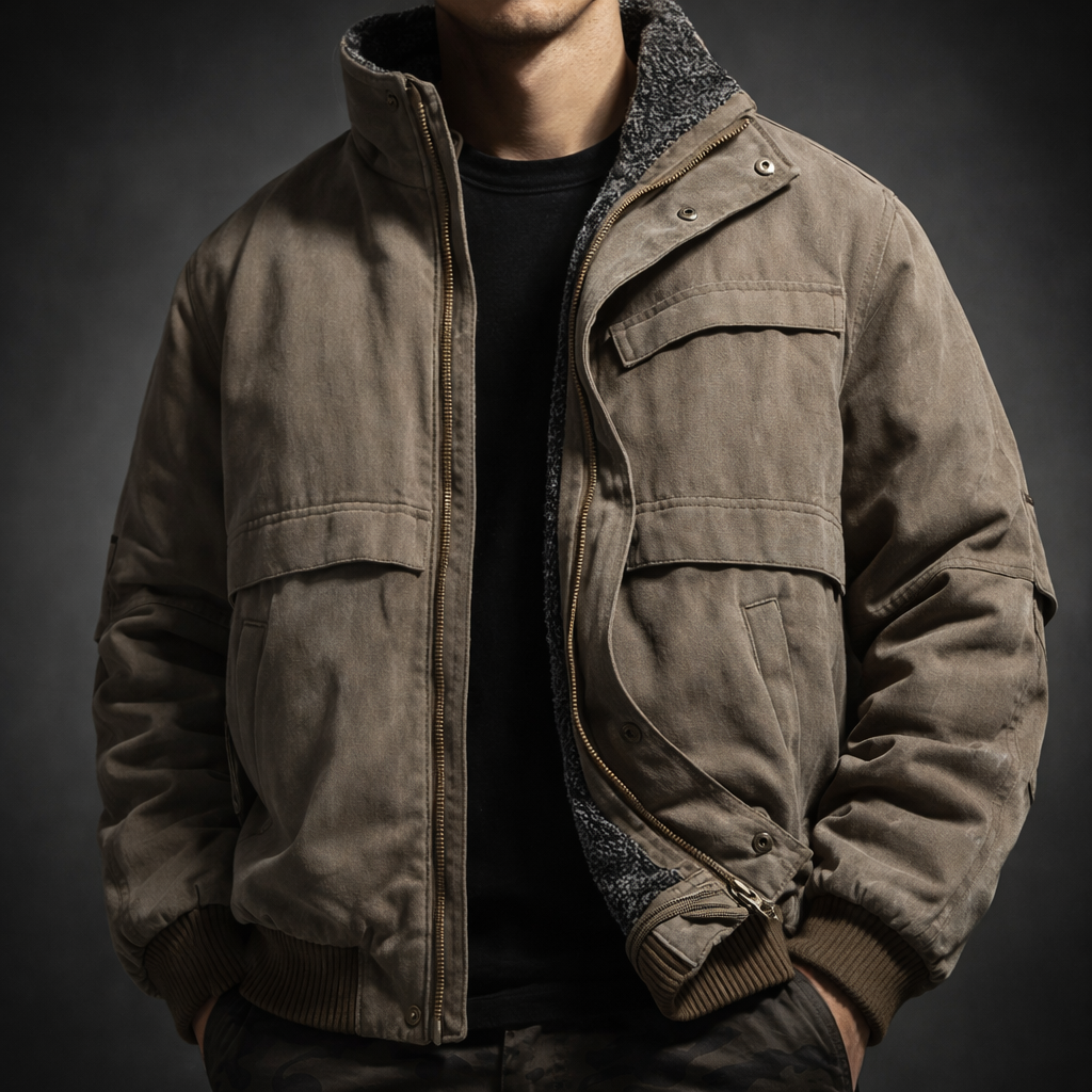 Clarke | Men’s Wind-Resistant Fleece-Lined Jacket