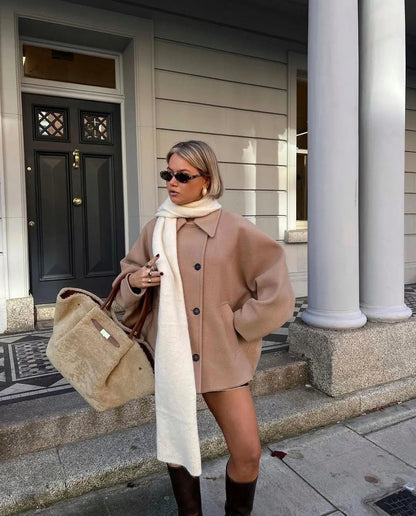 Rumie | Women’s Classic Wool Short Coat