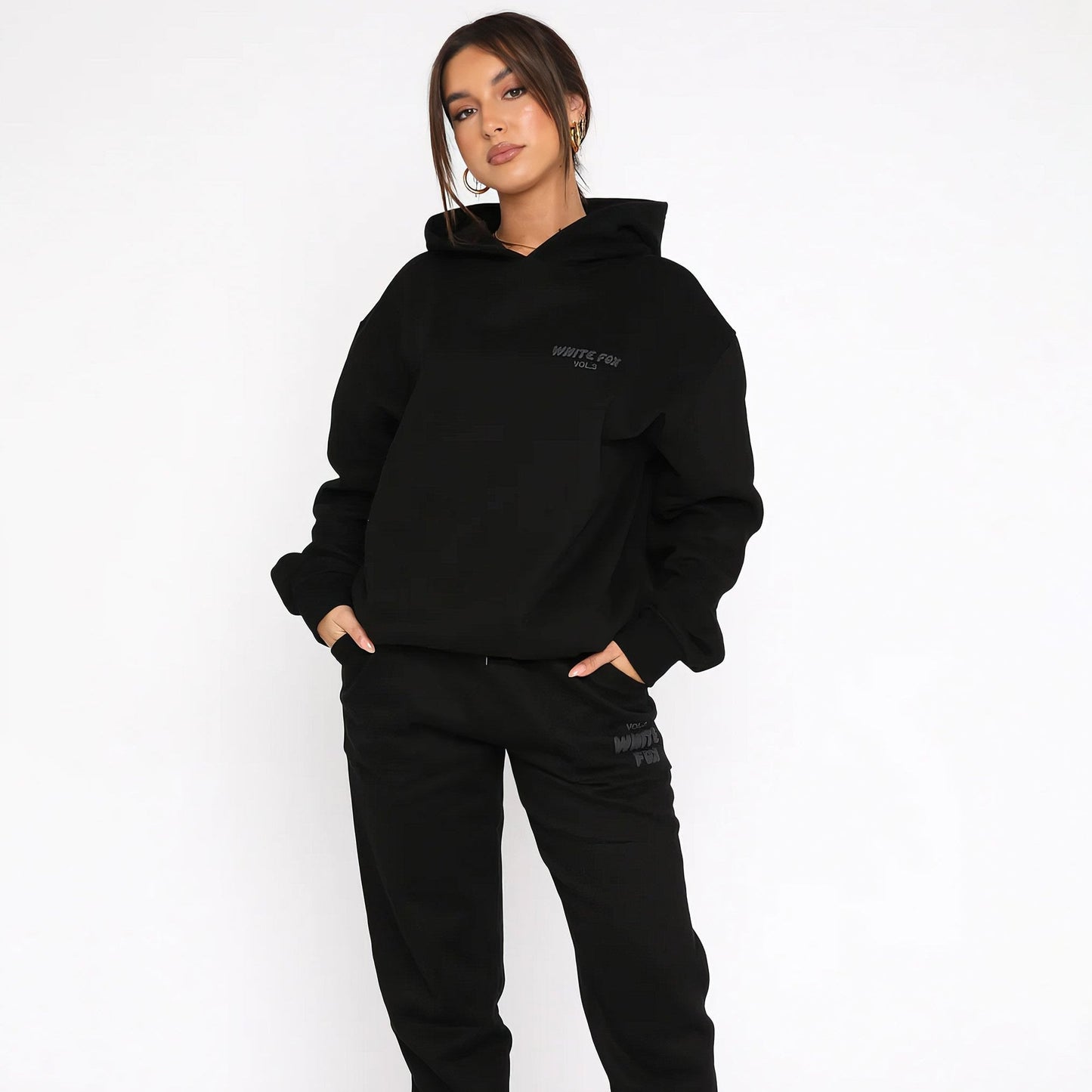 WhiteFox Set | Hoodie & Jogger Tracksuit Set