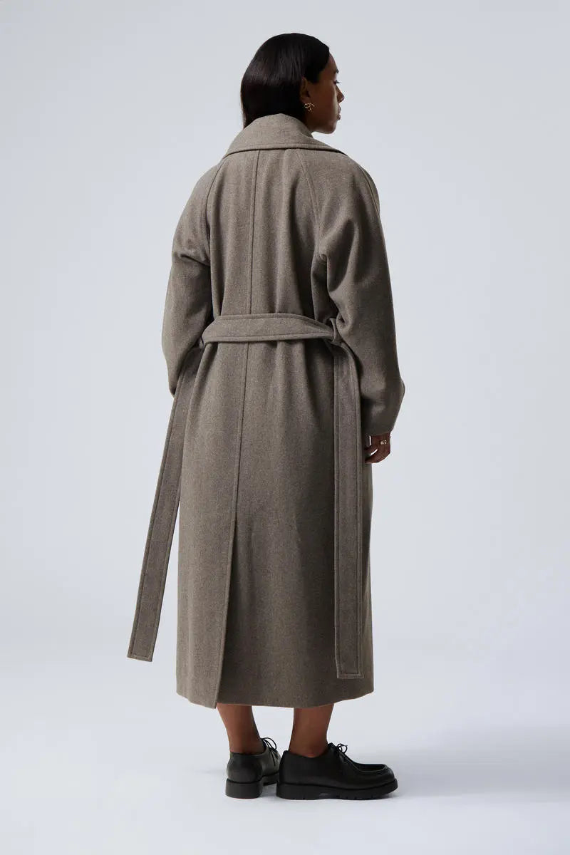 Reece | Women’s Oversized Double Breasted Wool Overcoat