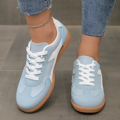 Lindy | Women’s Vintage Leather Gum Sole Sneakers