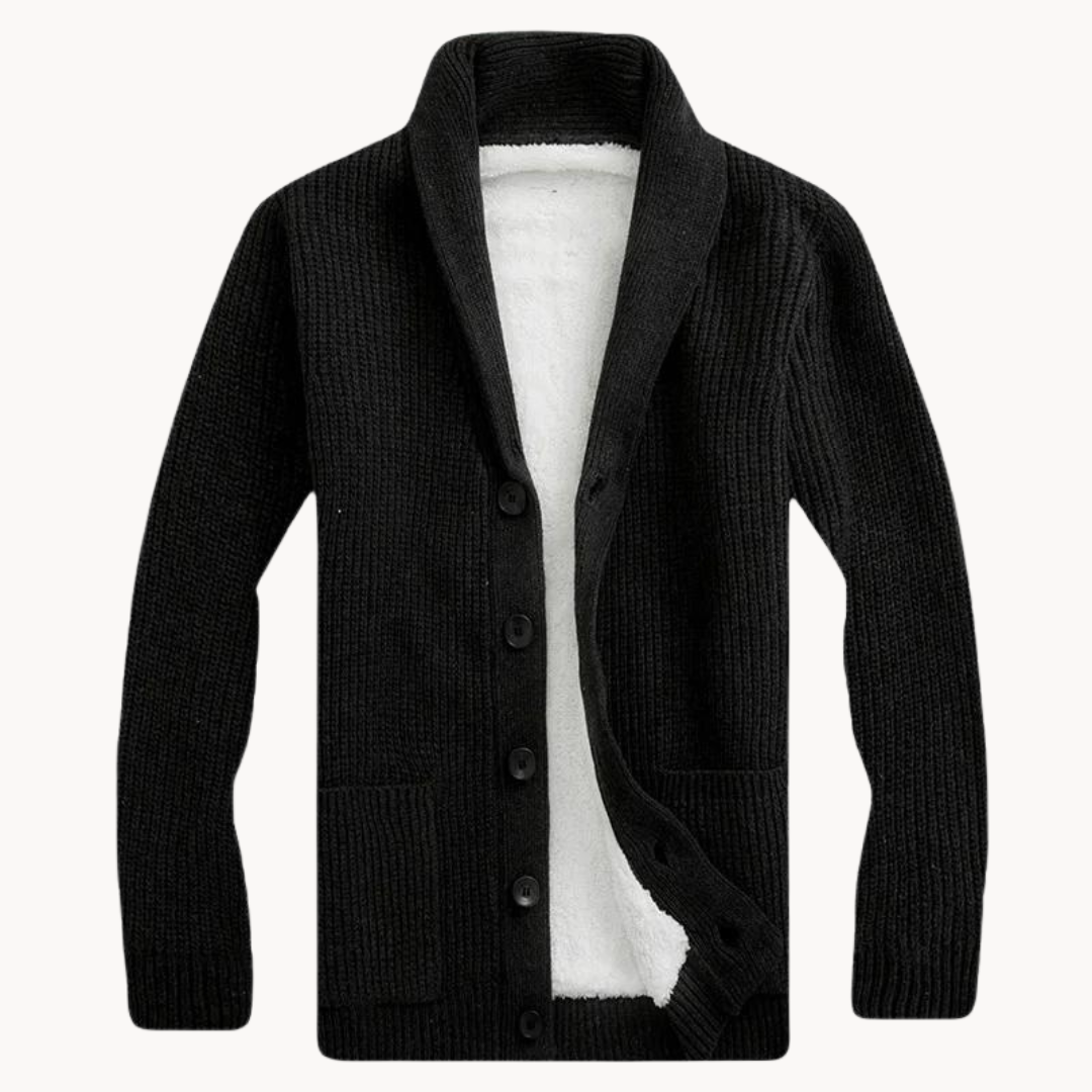 Alira | Women’s Fleece Shawl Collar Cardigan