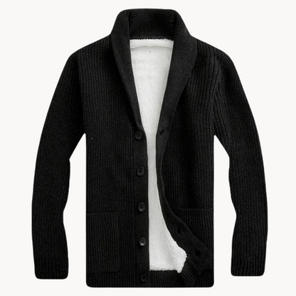 Alira | Women’s Fleece Shawl Collar Cardigan