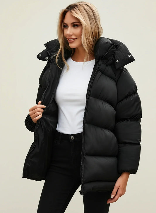 Arice | Women’s Hooded Oversized Puffer Jacket
