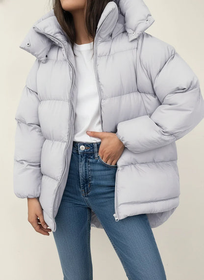 Arice | Women’s Hooded Oversized Puffer Jacket