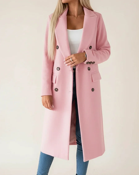 Averelle | Women’s Longline Double-Breasted Jacket