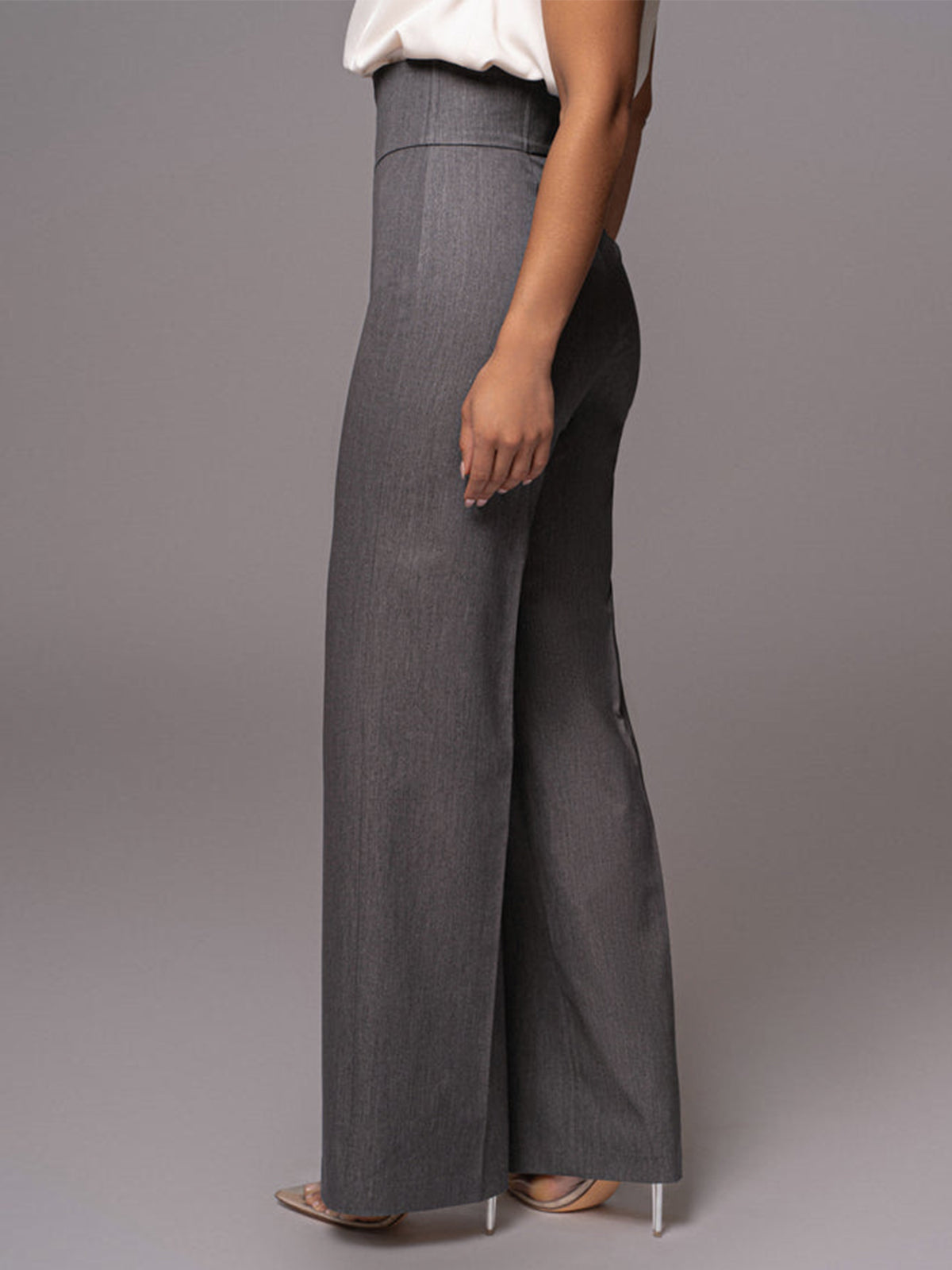 Ofira | Women’s High-Waist Tailored Wide Leg Trousers