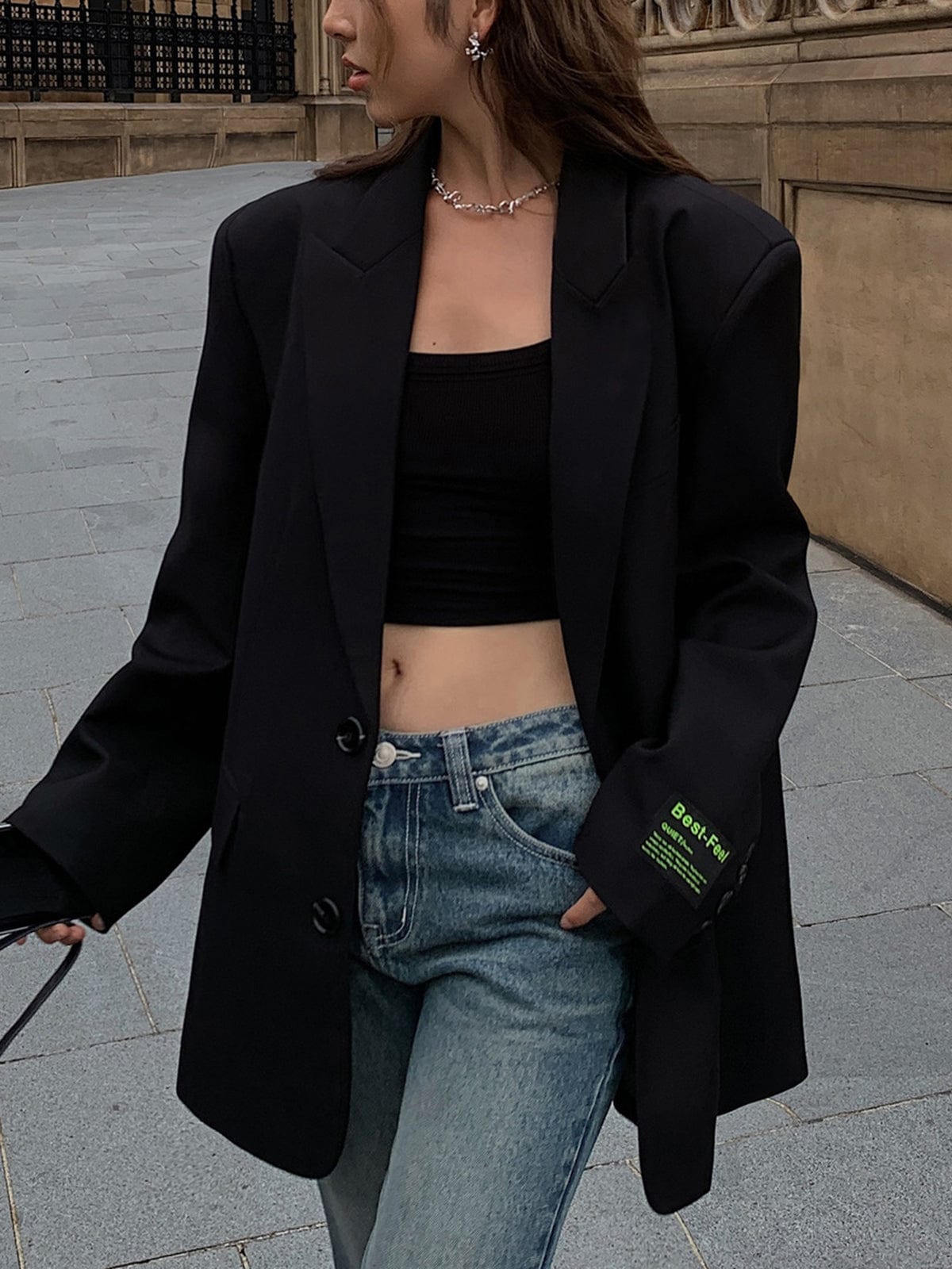 Jalen | Women’s Oversized Structured Blazer