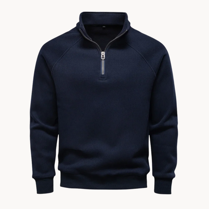 Bernard | Men’s Quarter Zip Pullover Sweater