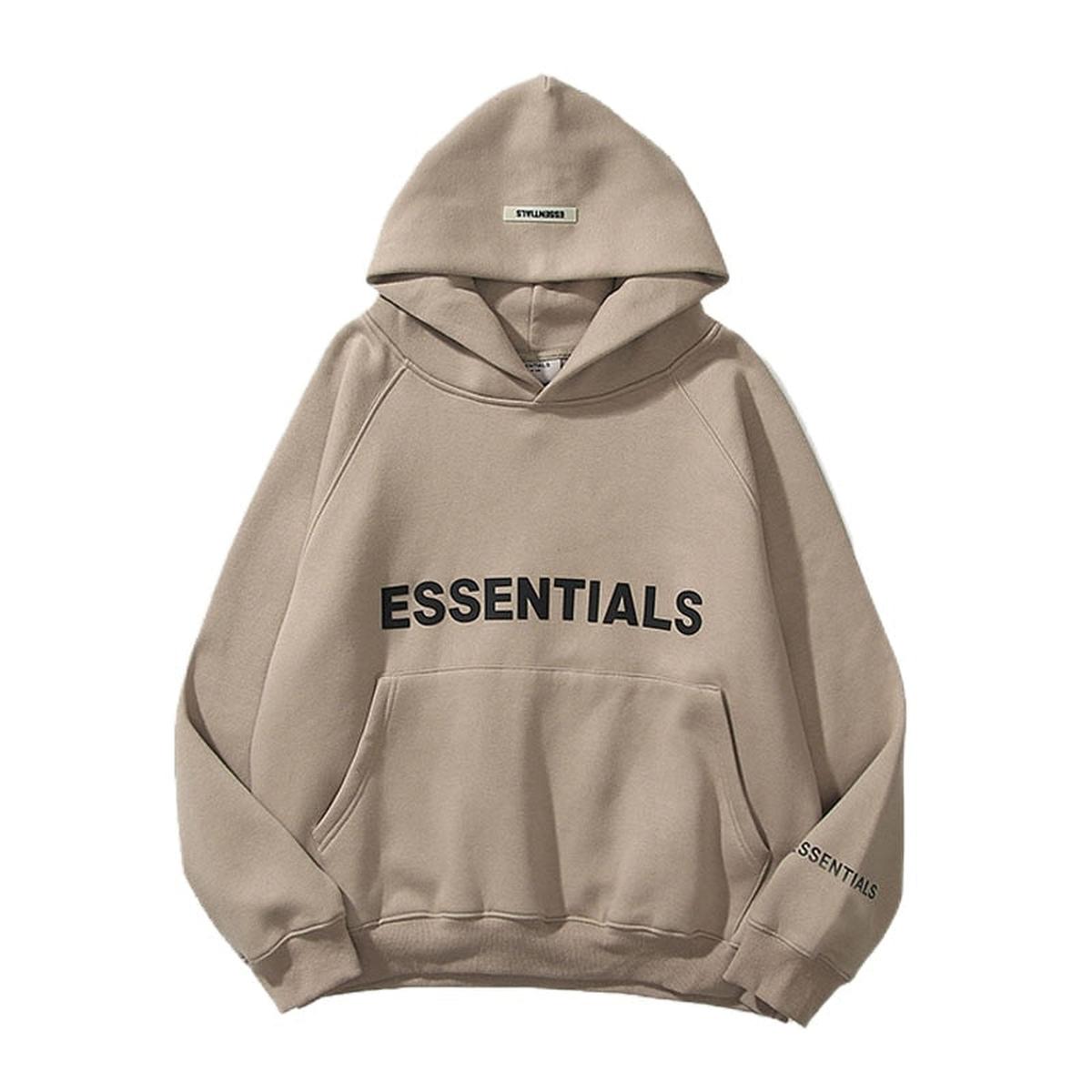 Essentials Everyday Hoodie | Casual Pullover Sweatshirt with Kangaroo Pocket
