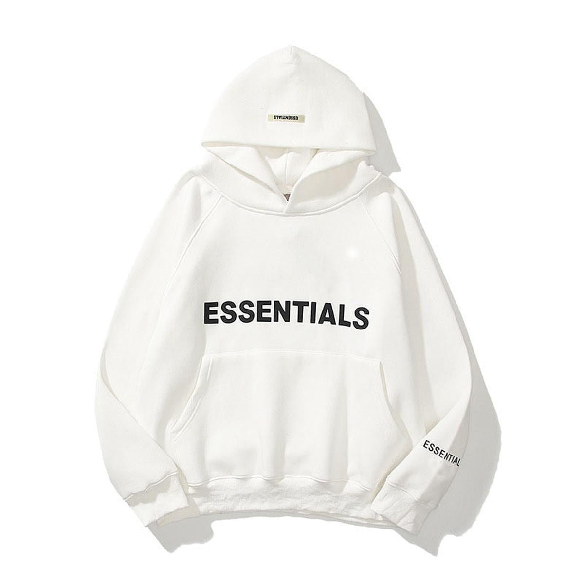Essentials Everyday Hoodie | Casual Pullover Sweatshirt with Kangaroo Pocket