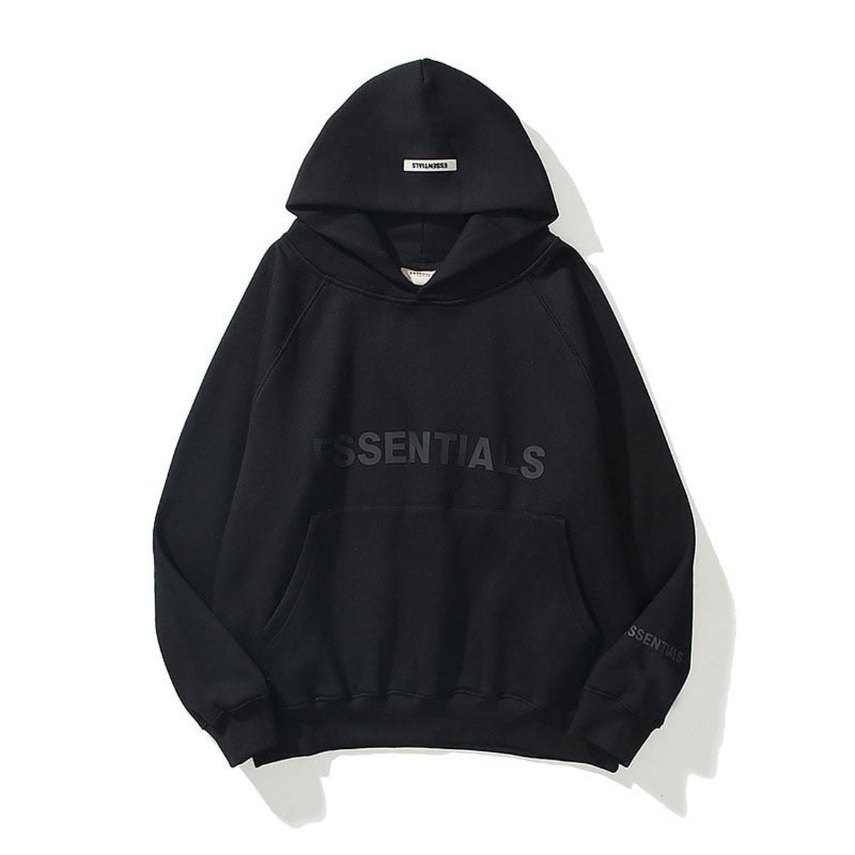 Essentials Everyday Hoodie | Casual Pullover Sweatshirt with Kangaroo Pocket