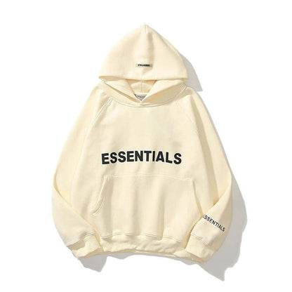 Essentials Everyday Hoodie | Casual Pullover Sweatshirt with Kangaroo Pocket