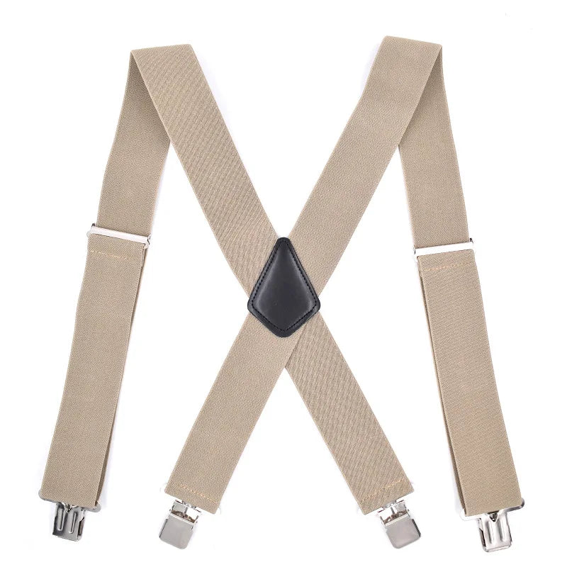 Bravien | Men’s Heavy-Duty Y-Back Suspenders