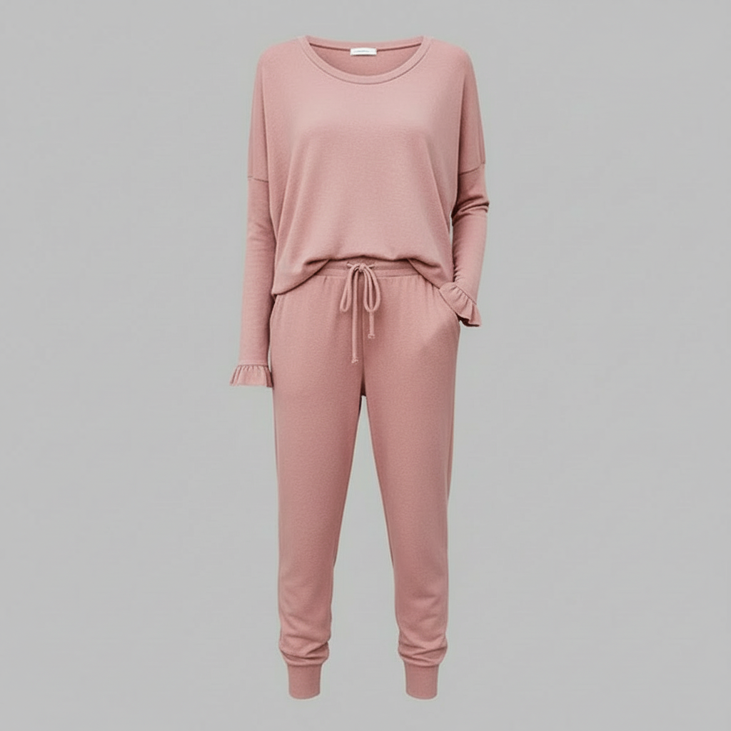 Casual Loungewear Set | Women's 2-Piece Lounge Set