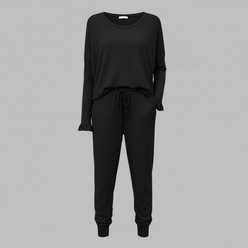 Casual Loungewear Set | Women's 2-Piece Lounge Set