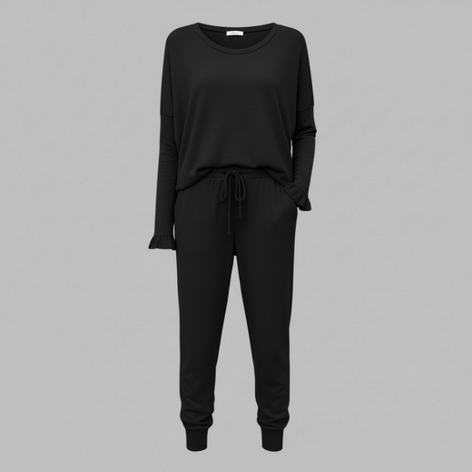 Casual Loungewear Set | Women's 2-Piece Lounge Set