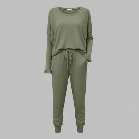 Casual Loungewear Set | Women's 2-Piece Lounge Set