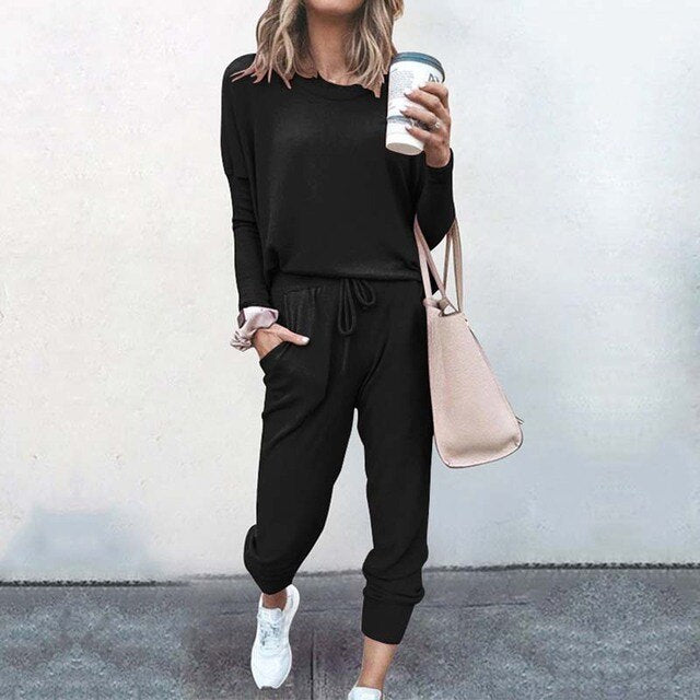 Casual Loungewear Set | Women's 2-Piece Lounge Set 3
