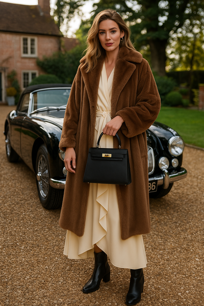 Marcie | Women’s Structured Leather Top Handle Handbag