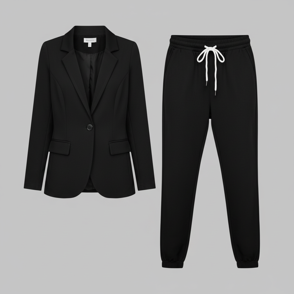 Chic Blazer and Trousers Set | Women's Suit