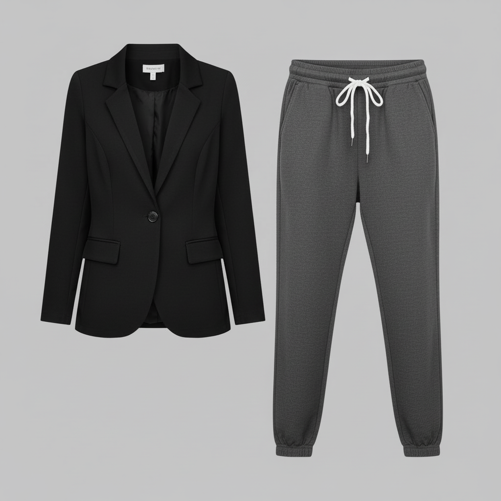 Chic Blazer and Trousers Set | Women's Suit