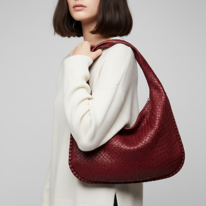 Chic Slouchy Woven Shoulder Bag | Shoulder Bags for Women
