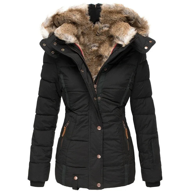 Ciara | Women’s Hooded Faux Fur Winter Coat