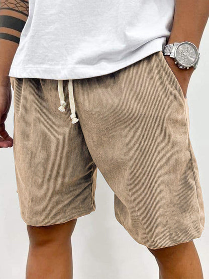 Cortano | Men’s Corduroy Stretch Shorts