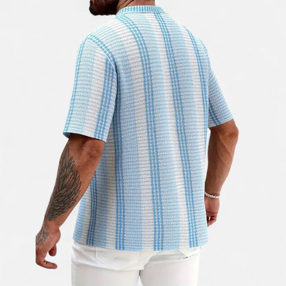Simeon | Men’s Lightweight Breathable Button-Up Shirt