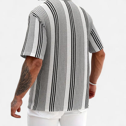 Simeon | Men’s Lightweight Breathable Button-Up Shirt