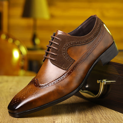Creston | Men’s Two-Tone Wingtip Brogue Oxfords