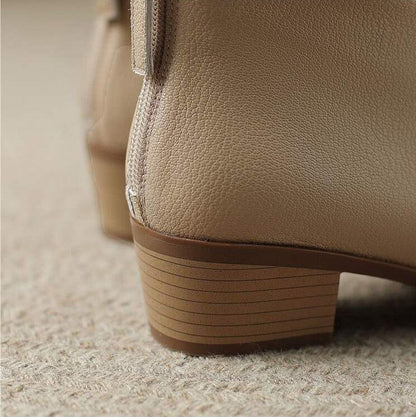 Kayleah | Women’s Premium Leather Ankle Boots
