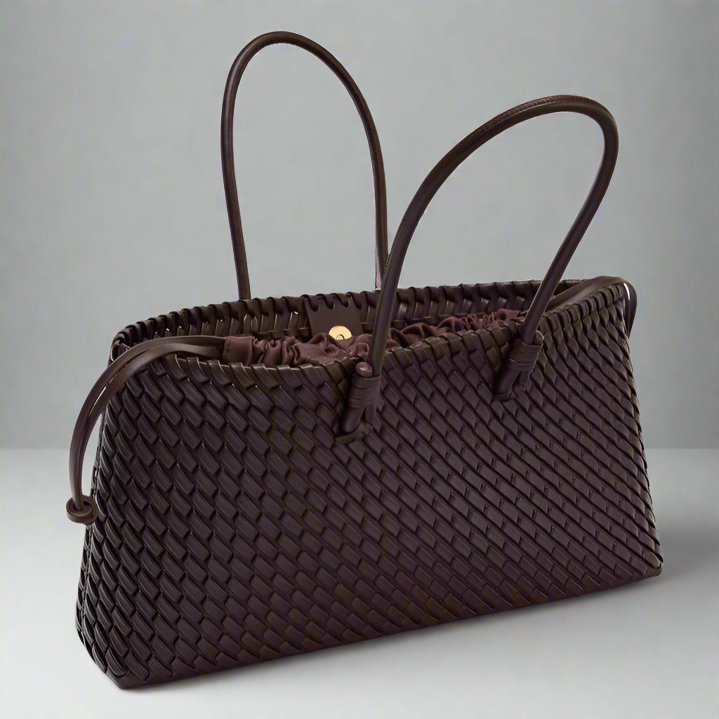 Addison | Women’s Handwoven Leather Handbag