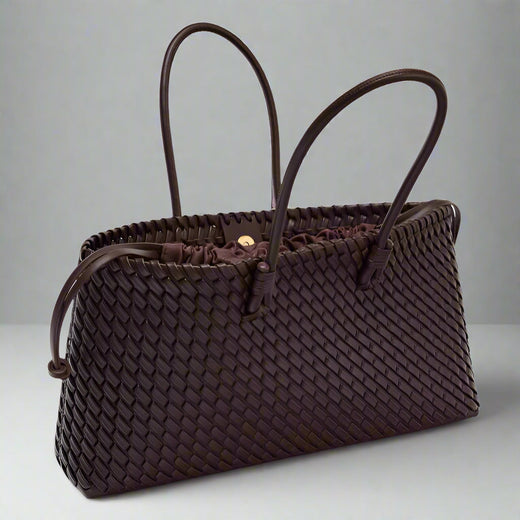 Addison | Women’s Handwoven Leather Handbag
