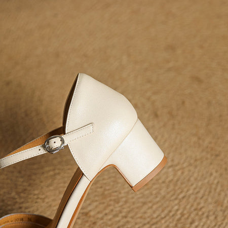 Avora | Women’s Leather Block Heel Sandals