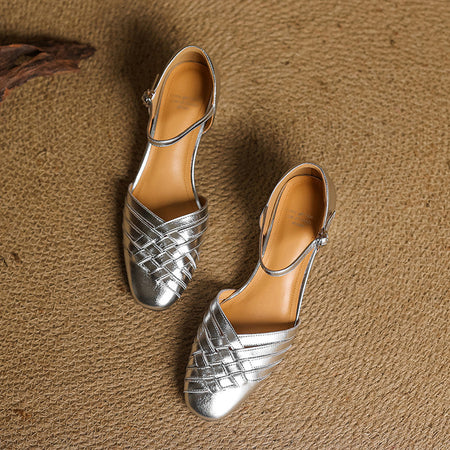 Avora | Women’s Leather Block Heel Sandals