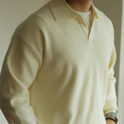 Ellin | Men’s Modern Knit Polo Shirt