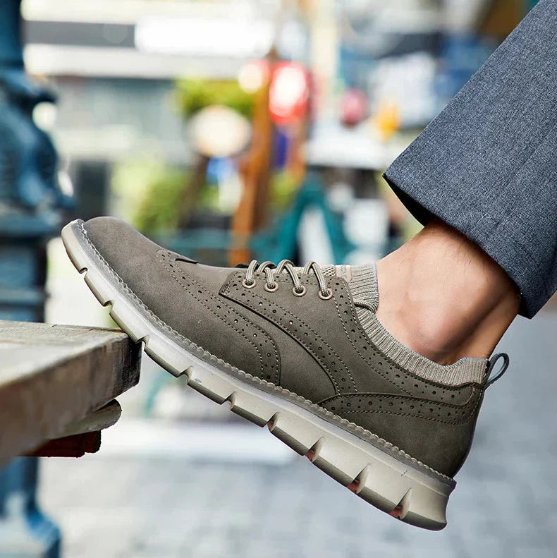 Mav | Men’s Premium Suede Casual Sneakers