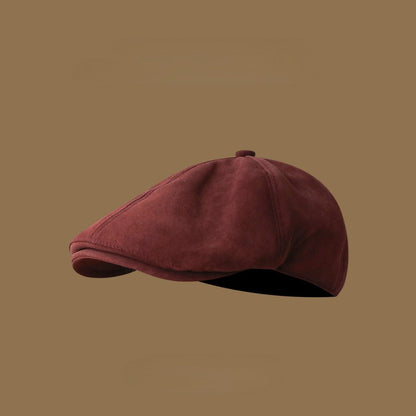 Devon | Men’s Premium Suede Newsboy Cap