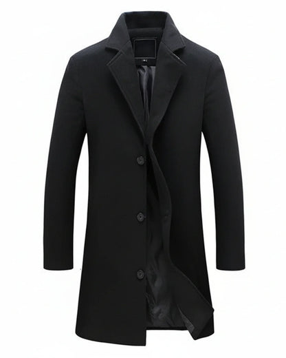 Dorian | Men’s Classic Long Overcoat