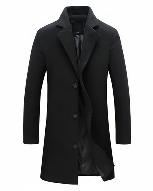 Dorian | Men’s Classic Long Overcoat
