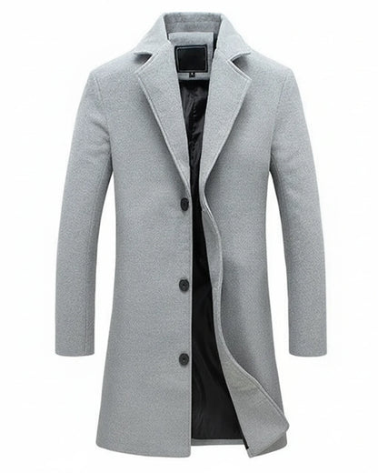 Dorian | Men’s Classic Long Overcoat