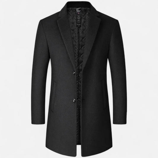 Drakey | Men’s Tailored Long Trench Coat