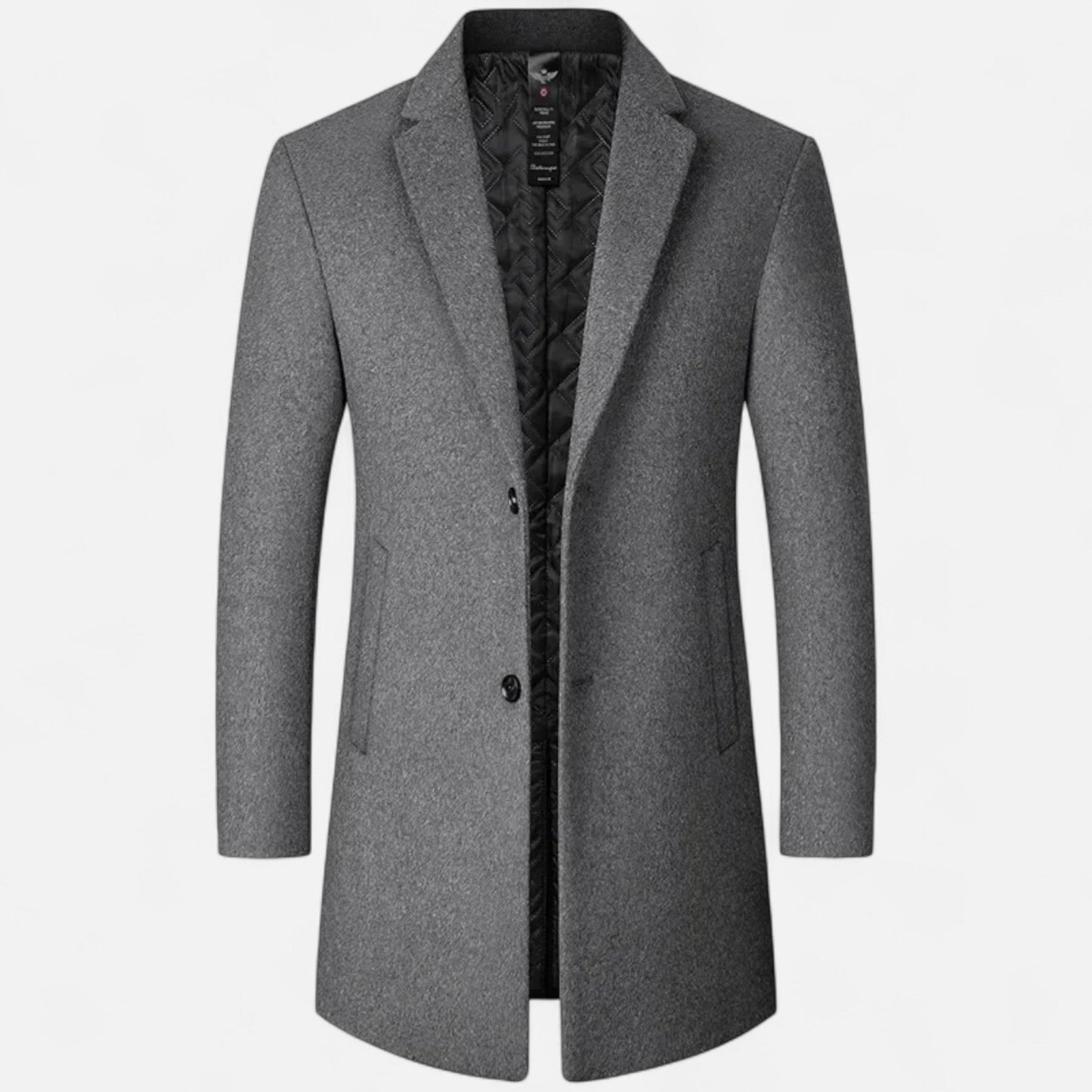 Drakey | Men’s Tailored Long Trench Coat